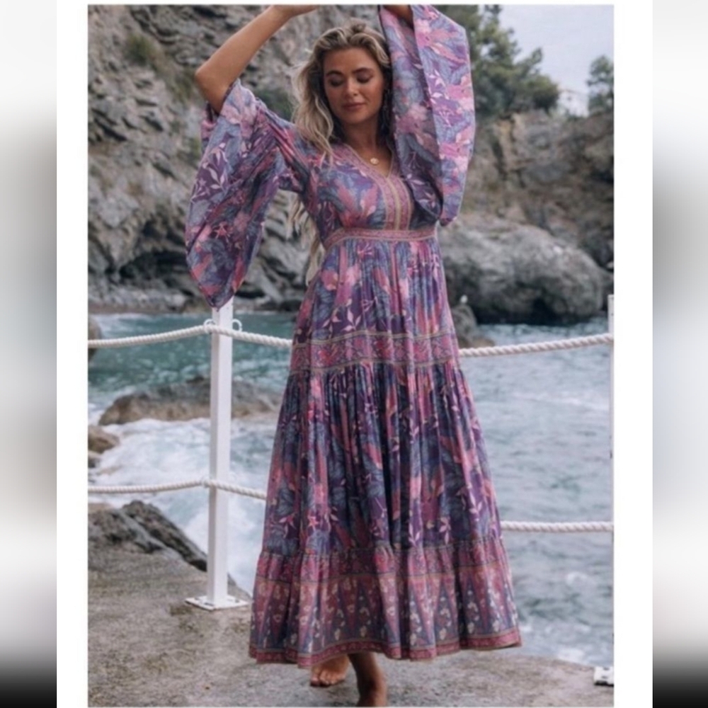 NWT Spell & the Gypsy Bianca Maxi Gown